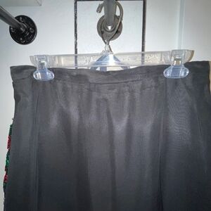Laurence Kazar Gray A-Line Skirt for Work